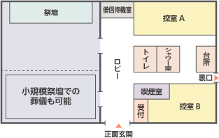 第二会館 フロアマップ